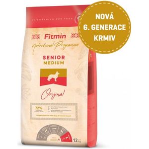 Fitmin Medium Senior compleet hondenvoer 12 kg