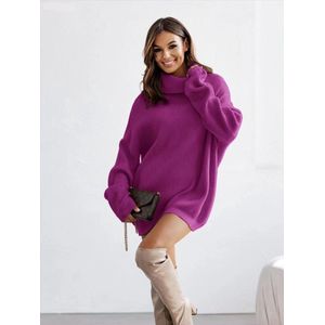 Kleren van A. - Pullover Kim - Plum - One size