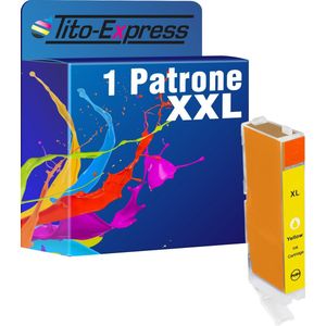 PlatinumSerie 1x cartridge alternatief voor Canon CLI-571 Yellow