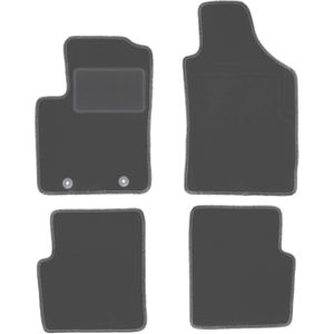 Grafiet automatten voor: Fiat 500 cabrio, hatchback (2007-2013)