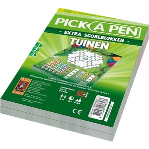 Pick a Pen Tuinen Scoreblokken