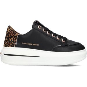 Alexander Smith Lancaster Woman Sneakers - Leer - Dames - Zwart - Maat 37