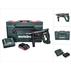 Metabo KH 18 LTX 24 accu combihamer 18 V 2.1 J SDS plus + 1x accu 4.0 Ah + lader + metaBOX