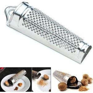 Zilver - Multifunctioneel - Roestvrij staal - Handschaaf - Duurzaam - Zester - Professioneel keukengereedschap - Knoflookpersen
