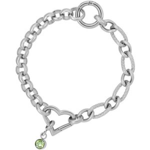 iXXXi-Connect- Daisy-Zilverkleurig-Dames-Armband-18.5cm