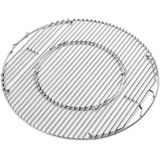 BBQ Systeem - Grillrooster van RVS voor 57 CM Kettle BBQ's (o.a. geschikt voor Weber)