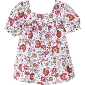 Babyjurk - Bloemenprint - Vierkante Halslijn - 100% Viscose