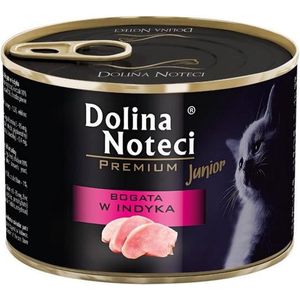 Dolina Noteci Premium Junior rijk aan kalkoen - nat kattenvoer - 185g