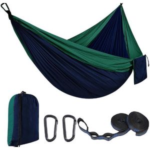 Bastix - Outdoor campinghangmatten dubbele hangmat 300 x 200 cm, ultralichte reishangmat met een capaciteit tot 300 kg, hangmat van 210T parachute nylon voor tuin (LL3M)