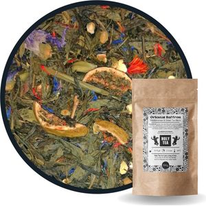 Mediterrane & groene thee melange– Oriental Saffron ��– Holy Tea Amsterdam - 100gr.