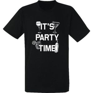 It's party time heren t-shirt | carnaval | festival | koningsdag | maat S