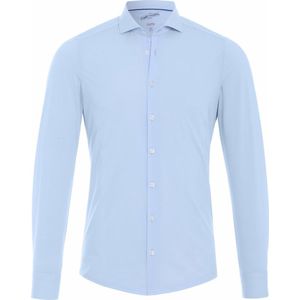 Pure - H.Tico The Functional Shirt Blauw - Heren - Maat 38 - Slim-fit