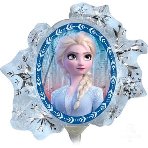 AMSCAN - Aluminium Frozen 2 Elsa en Anna ballon - Decoratie > Ballonnen