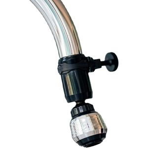 Tap Adapter met 360° Rotatie en Waterbesparing - Twee Functies voor Efficiënt Watergebruik