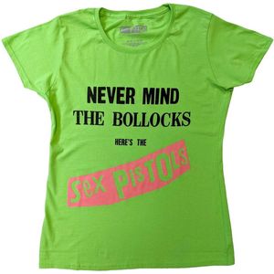 Sex Pistols - Nevermind The B...s Original Album Dames T-shirt - M - Groen