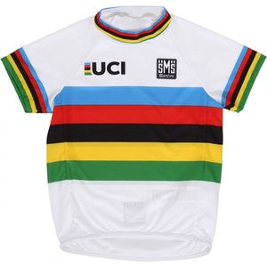 Santini Fietsshirt korte mouwen  Kids - UCI World Champion Short Sleeve Jersey Baby - one size