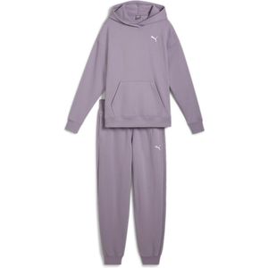 PUMA Loungewear Tracksuit FL Dames Trainingspak - Pale Plum - Maat XL