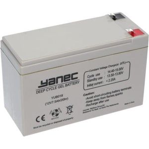 Yanec Gel Accu 12V 7.5Ah