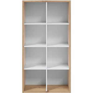 CALICOSY - Boekenkast met 8 vakken - L72 cm