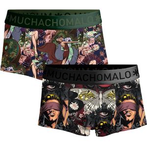 Muchachomalo Heren Boxershorts – 2 Pack – Maat XL – 95% Katoen – Mannen Onderbroeken
