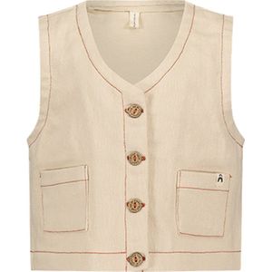 Bobbie The New Chapter D401-0211 Unisex Gilet - Simply taupe - Maat 98