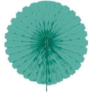 Folat - Honeycomb Fan Turquoise 45cm