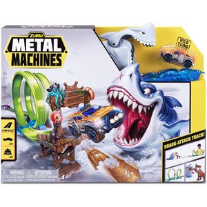 Zuru Metal Machines Shark Attack Racebaan + Die-Cast Auto