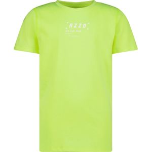 Raizzed Huck Jongens T-shirt - Neon yellow - Maat 152