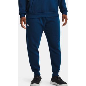 Under Armour UA Rival Fleece Joggers Heren Broek - Blauw - Maat M