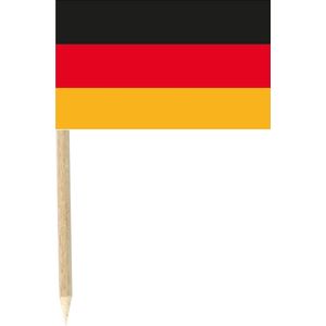 CHRISTIANFABRICATIONS - Set van 50 Duitsland vlaggen prikkers