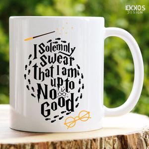 I solemnly swear mok - Harry potter - Moederdag cadeautje - Hogwarts Legacy - Verjaardag cadeau vrouw - Cadeau voor man - Cadeau voor vrouw - Mok met tekst - Mokken - Best Cadeautjes - Koffie mok