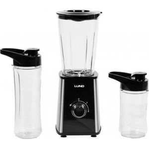 LUND Smoothie blender - 300W - 1L - 240V - met 2 flessen