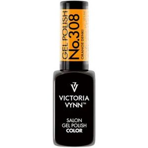 Victoria Vynn – Salon Gelpolish 308 Orange Denki - glow in the dark oranje - gel polish - gellak - nagels - nagelverzorging - nagelstyliste - uv / led - nagelstylist - callance
