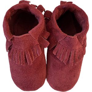 BabySteps Moccasins Maroon Ibiza Style maat 22/23