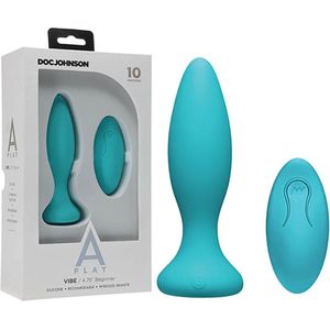 Vibe Beginner Vibrerende Buttplug - Turquoise