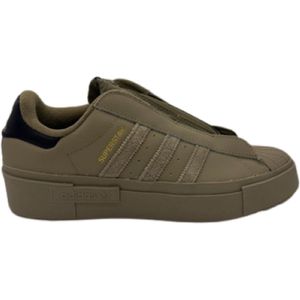 Adidas - Superstar Bonega X W - Sneakers - Groen/Zwart - Laceless - Maat 38
