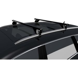 Dakdragers geschikt voor Seat Ibiza SW (6J-6P) 2010 t/m 2017 voor gesloten dakrail - Staal