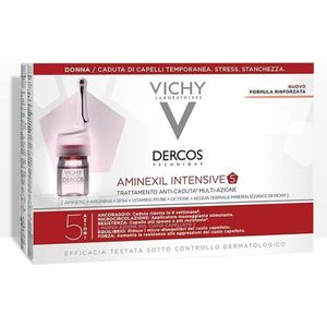 Vichy Dercos Aminexil Clinical 5 for Women - 42 x 6 ml - anti haarverlies voor vrouwen
