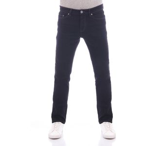 PADDOCK`S Heren Jeans Broeken Ranger Pipe slim Fit Zwart 42W / 32L Volwassenen Denim Jeansbroek