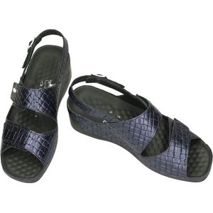 Vital -Dames - blauw donker - sandalen - maat 35