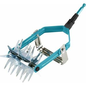 GARDENA combisystem sterfrees - tuinfrees met wiedmes - werkbreedte 14 cm - kwaliteitsstaal - Duroplast-coating - gegalvaniseerde sterwielen combisystem lawn rake