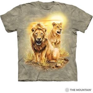 The Mountain Adult Unisex T-Shirt - Lion Pair