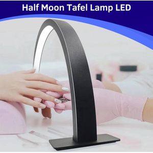 Caedentes - Half Moon Light LED - Nagel salon - Tafellamp - Werklamp - Behandellamp - Beauty - Nagelstyliste - Manicure - Salon Lamp - Beauty Lamp - Wimper Lamp - Lash Lamp - Make Up Lamp - Behandel Lamp - Nagel Lamp Tafel