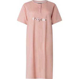 Dames nachthemd korte mouw van Cocodream 614615 in roze maat L