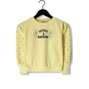 Like Flo Sweater Bonnieux Truien & Vesten Meisjes - Sweater - Hoodie - Vest- Geel - Maat 104