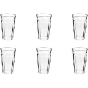 Duralex Picardie Longdrinkglas 360 ml - Gehard glas - 6 stuks