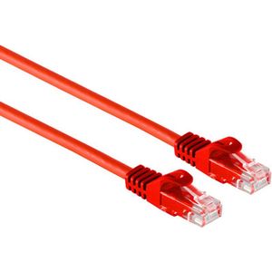 Powteq professional - 2 meter - CAT 7 netwerkkabel / internetkabel - 10 Gbit - Rood