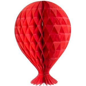 Folat - Honeycomb Balloon 37cm Red