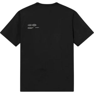 Cuera - Padel - T-shirt - Oncourt Globe Zwart - Maat XL