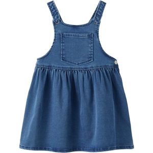 Name it Kinderkleding Meisjes Bibskirt Batoras Dark Blue Denim - 110